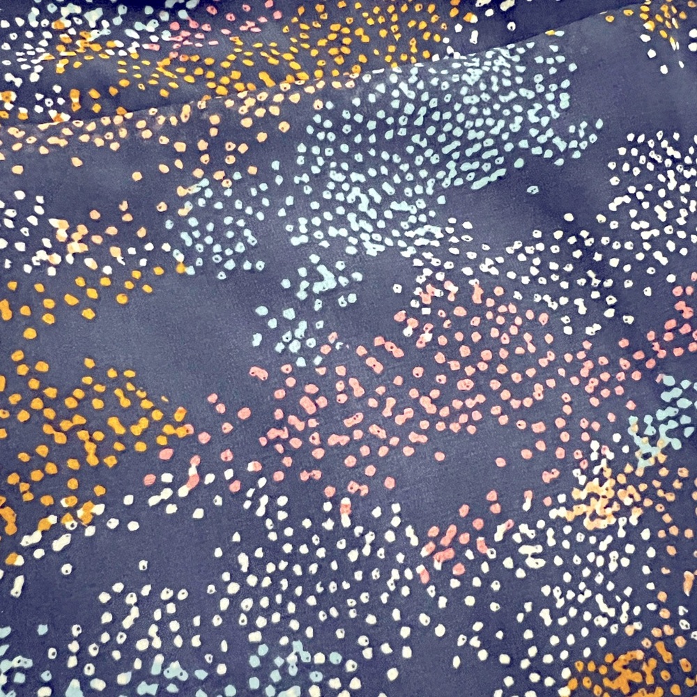 Confetti Printed Flutter Sleeve - image 2